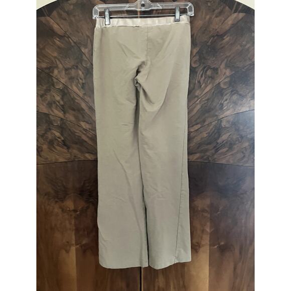 VINTAGE Y2K Wet Seal Scrunch String Lounge Pants Flare Low Rise Satin Small S - Picture 4 of 8